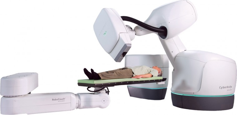 Cyberknife version of the SABR machine